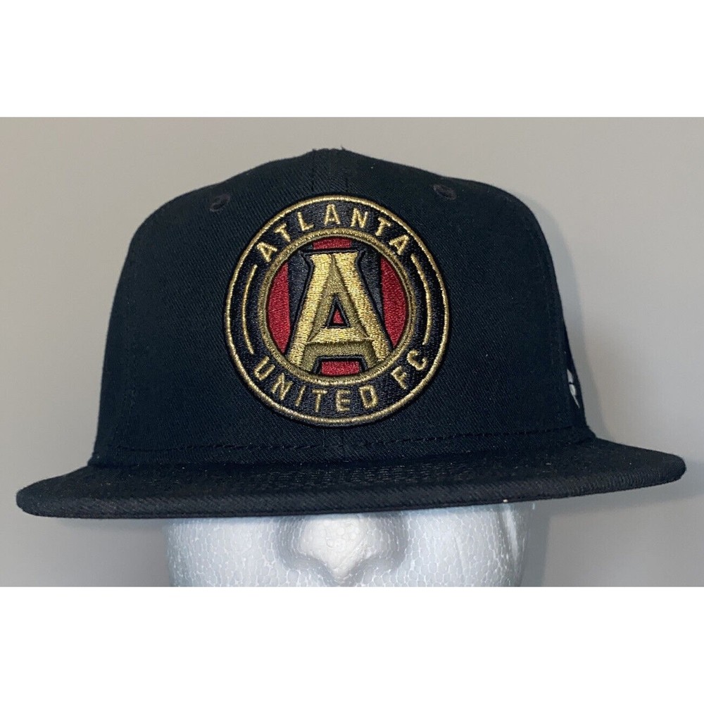 Atlanta United‎ FC MLS Soccer Snapback Adjustable Black Fanatics Cap Hat
